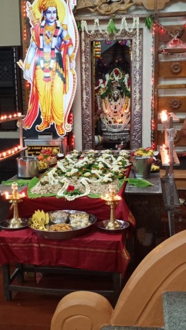 Pratishta vardhanthi of Shri Mukyaprana RANGAPOOJA to Mukyaprana