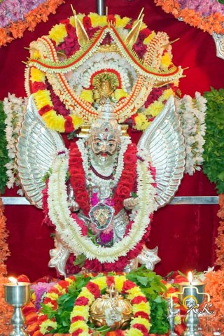 Rajatha Garuda Vahana Seva